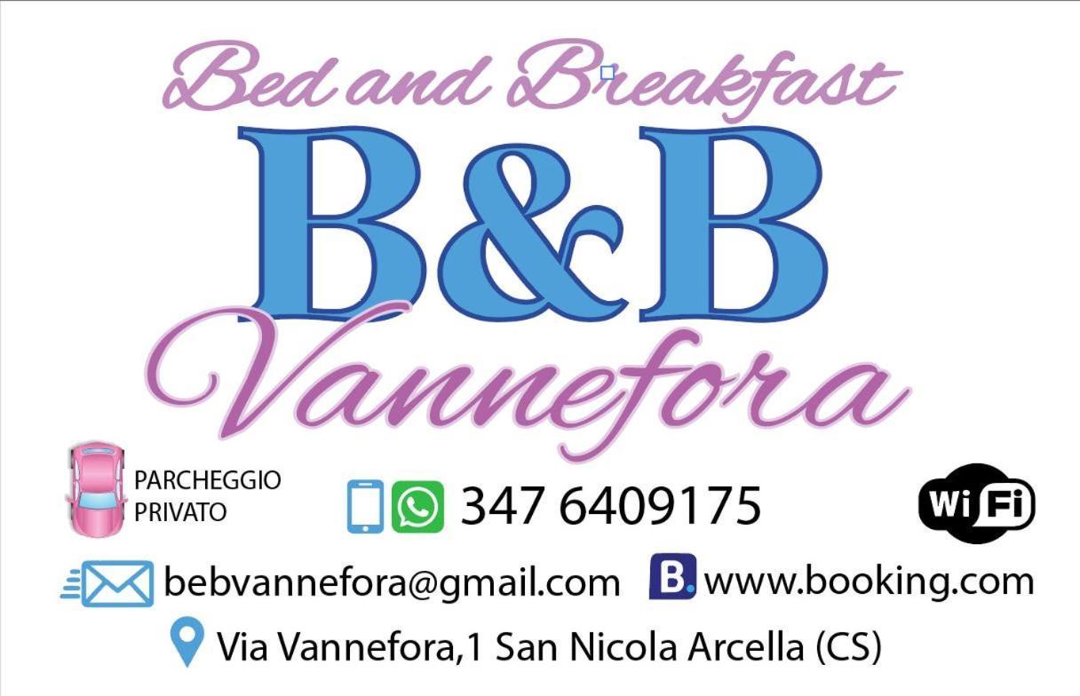 B&B Vannefora San Nicola Arcella Eksteriør bilde